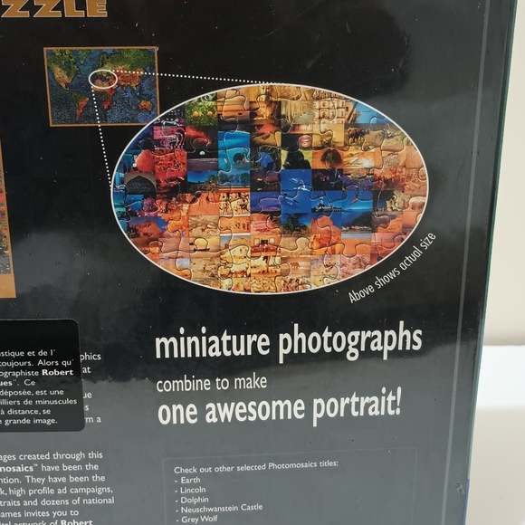 Photomosaics Lighthouse Puzzle 1026 Pieces New Factory Sealed Robert Silvers Art - Picture 14 of 14